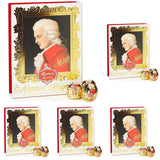 Mozart Baroque - Äkta Mozart mörk choklad marsipan Nougatbollar 12 delar 1 x 240g (Förpackning med 5)