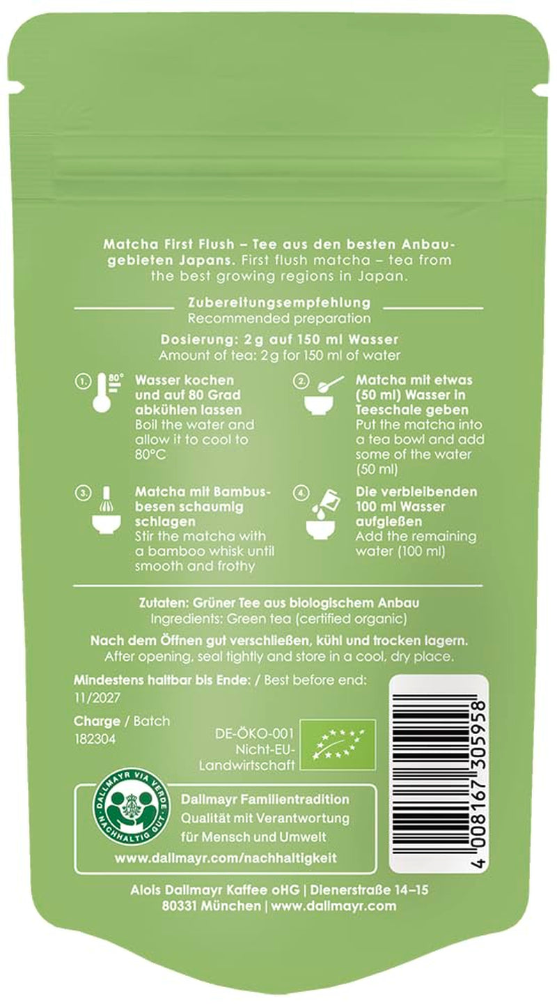 Ekologiskt Matcha-te 30 g