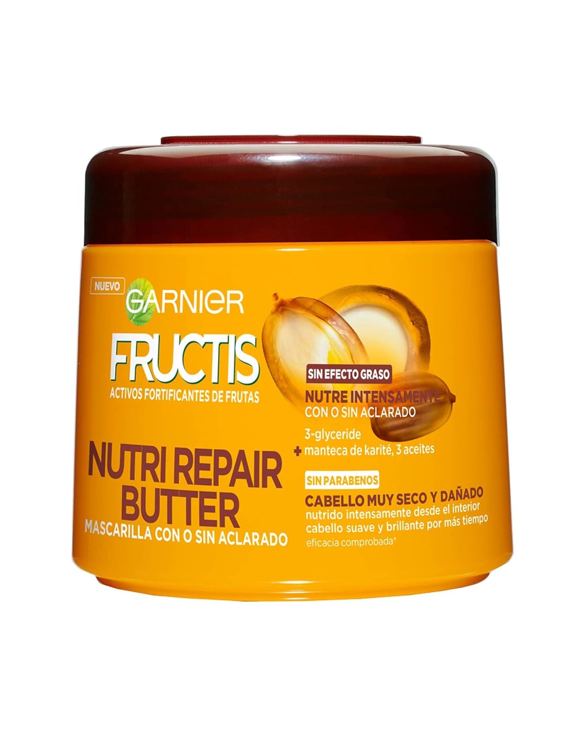 Garnier Fructis Shampoo Butter Nutri Repair Butter Mask 300ml Naty Shop Hair Mask Standardtitel