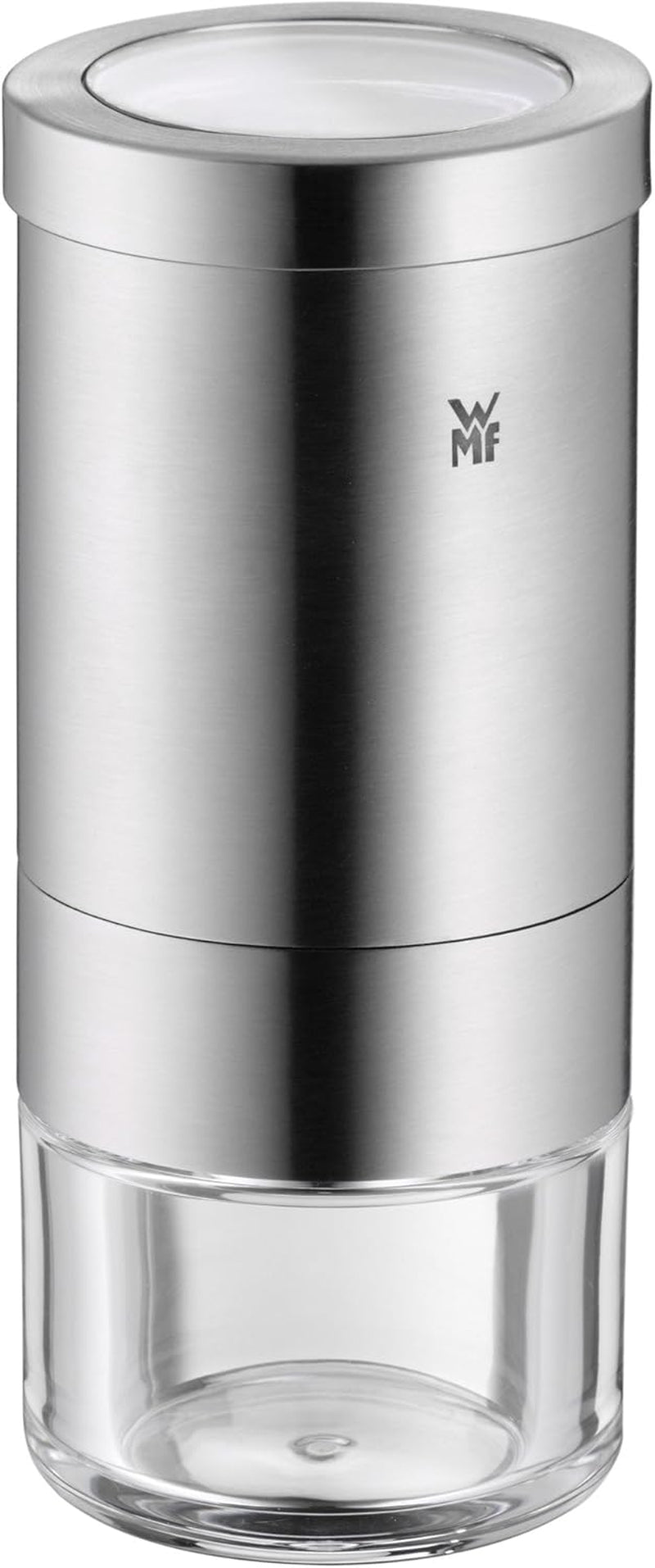 WMF Gourmet kryddkvarn 10,5 cm, rostfritt stål Cromargan-kvarnar och -skärare Naty Shop Standardtitel