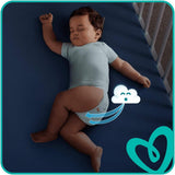 Blöjor Pampers 81657566 Baby-Dry Byxor, vit