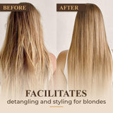 Intea Chamomile - Blond Reflections Hair Mask - Återfuktar och ger näring åt blont hår - 250 ML Naty Shop Hair Mask