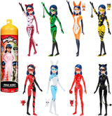 Bandai - Miraculous Ladybug - Doll Marinette Color Change Surprise - Jointed Miraculous Doll, 26 Cm + 3 Surprises - Random Model - P50390 Naty Shop Dolls Surprise Doll Marinette Färgförändring