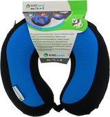 Kine Travel 169803 Gel Nackkudde Fysiogodkänd Ergonomisk resekudde Svart & blå resekuddar Naty Shop