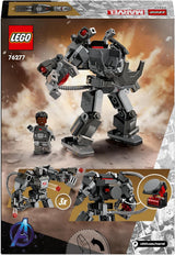 LEGO Marvel War Machine Mech 3-Shooter Super Hero byggbar leksak för barn MCU Legendarisk actionfigur present för 6 år gamla pojkar och flickor 76277 Byggset Beuche den LEGO-Store