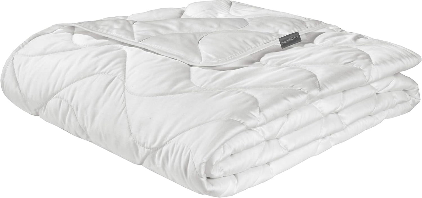 Traumnacht Exklusiv Lätt sommartäcke Tillverkad av 100% vildsilke, Oeko-Tex certifierad, tillverkad i Tyskland, fyllnadsvikt: 550Gr, 135 X 200 Cm Täcken och täcken Naty Shop