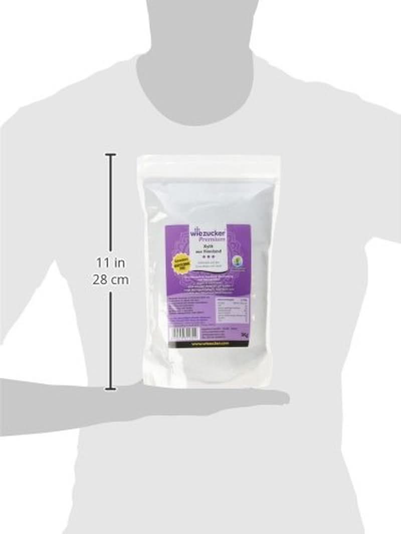 Original björksocker från Finland, 1 Kg Sweeteners Naty Shop