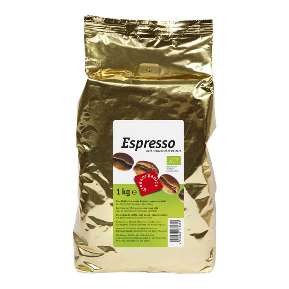Espresso Green Organics, hela bönor, 1 kg (4)