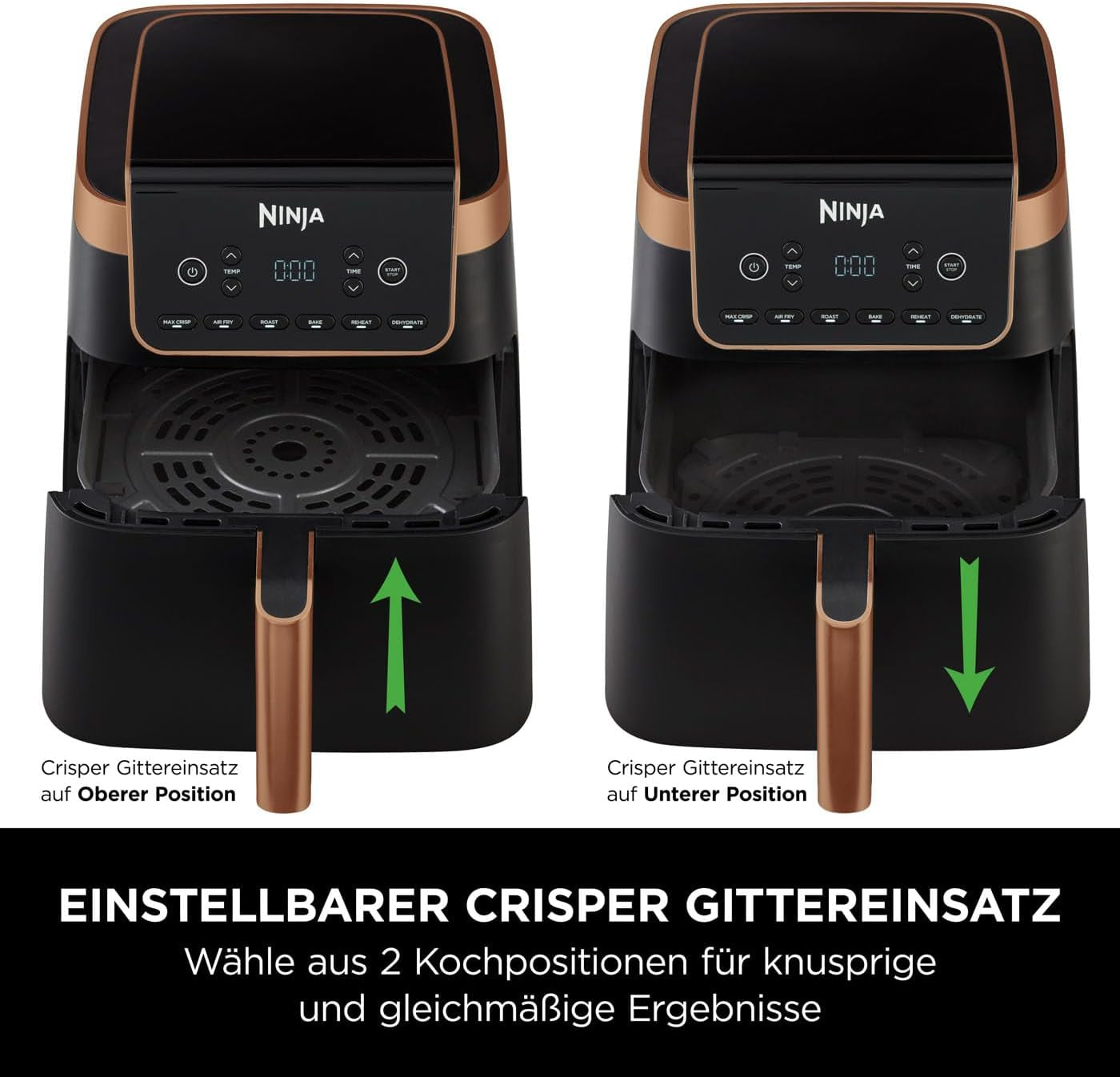 Ninja Air Fryer MAX PRO AF180EUCP, 6,2 liter, oljefria Naty Shop Appliances