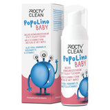 PopoLino Baby mjukt bottenskum istället för våta babyservetter. Veganskt och naturligt kosmetiskt rengöringsskum! Bottenskum med aloe vera, trollhassel, bergamott och vitamin E. Gör bottnar och miljön glad.