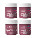 Instruktioner semi-permanent hårfärg 100 ml box 4-pack (Pillarbox Red) Naty Shop Pastel Rose hårfärgning 100 Ml (pack om 4)