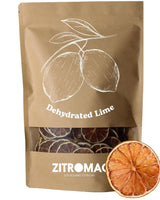 200gr Torkade limefrukter för cocktails|torkade frukter för sockerfria cocktails, dekoration, bakning, jul, drycker, te|100% naturliga Torkade limeskivor för gin, kvällscocktail Torkade produkter Naty Shop Limes 100Gr