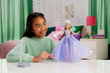 Mattel Wicked: Part 2 av Universal Pictures Glinda Deluxe Doll med avtagbar outfit och 3 tillbehör, inspirerad av filmen, JFM13, [Multicolor]