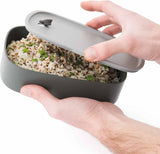 BergHoff dubbel bento box - Leo (lunchbox set 19x12,5x9 cm, två lådor, mikrovågssäker, lufttät försegling, diskmaskinsäker, perfekt för snacks / snacks / sallad) 3950126 Matförvaringslådor Naty Shop