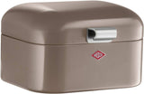 Wesco 235 001 Mini Grandy brödkorg 17 x 18 x 12 cm (L/B/H) rosa, rostfritt stål Matförvaringslådor Naty Shop Varmgrå