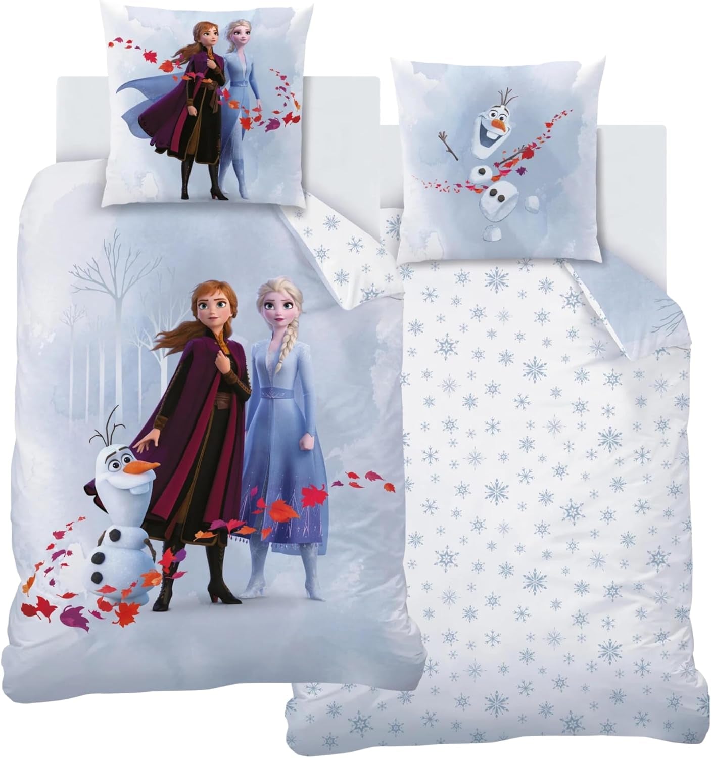 Barnsängkläder, olika seriefigurer, 100% bomull Sängkläder - barn Naty Shop Frozen