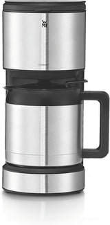 WMF Stelio Aroma espressomaskin med termos, filterkaffe, 8 koppar, anti-droppsystem, automatisk avstängning, 1000 W