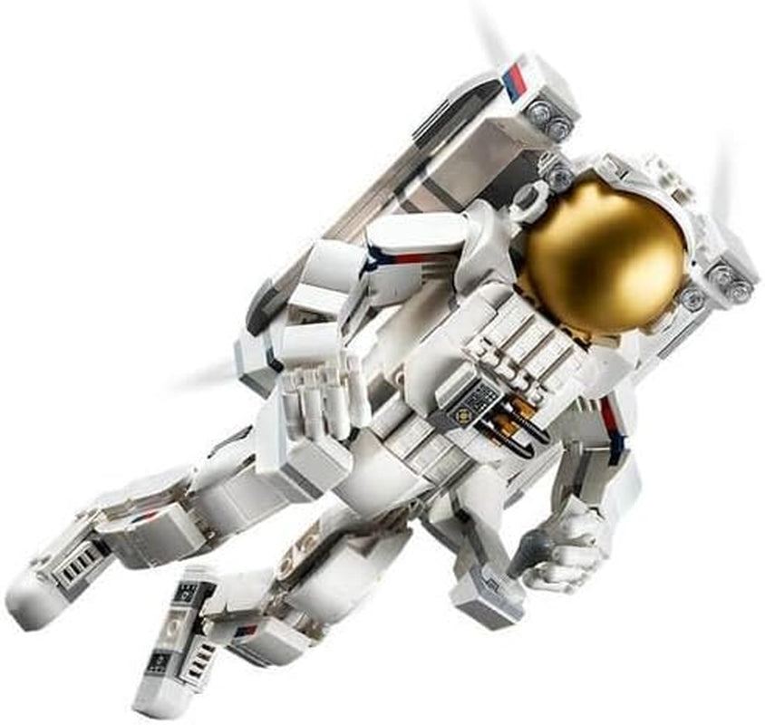 LEGO Creator 3In1 rymdastronautleksak, hund- och rymdskeppsmodellsats för barn, dagisdekorationer, kreativ present för pojkar och flickor 9 år gamla 31152 Byggset Besuche den LEGO-Store