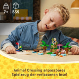 LEGO Animal Crossing Käptens Island Boat Tour, kreativ leksak för barn med 2 minifigurer från tv-spelsserien inklusive Huschke, present till flickor och pojkar från 6 år 77048 Byggset Besuche den LEGO-Store