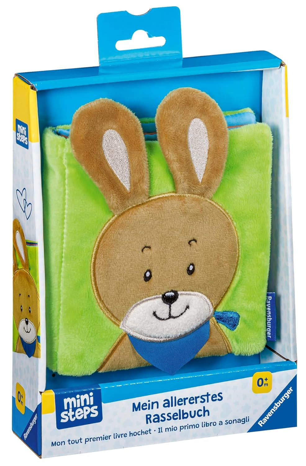ministeps: Min första bok med skallror: Från 0 månader Jucarii Bebe Naty Shop