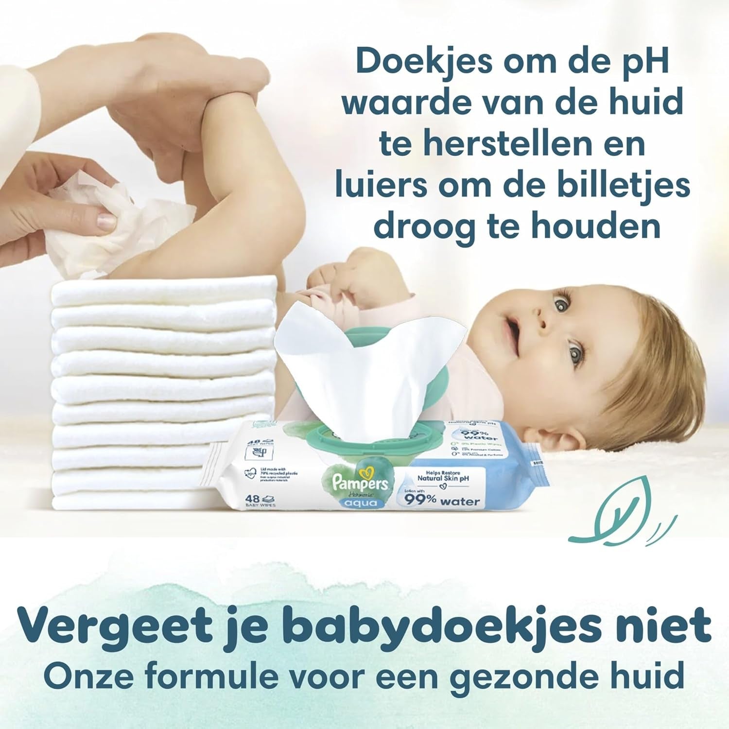Blöjor Pampers Harmony 80 storlek 4 (9-14 kg)