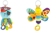Lamaze leksak för spädbarn Kapten Calamari piratbläckfisken Clip & Go - högkvalitativ leksak för småbarn - från 0 månader & eldflugan Freddie Clip & Go - högkvalitativ leksak för småbarn Bebe Naty Shop Toys Standardtitel