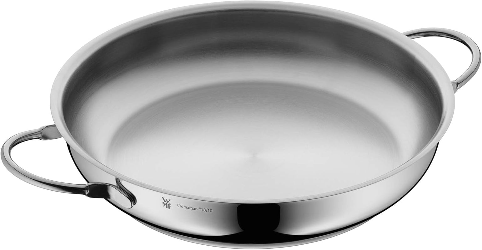 WMF Profi serverings-/stekpanna 28 cm induktion, Cromargan panna i rostfritt stål, utan lock Grytor och stekpannor Naty Shop 28Cm