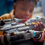 LEGO Star Wars Mandalorian Fighter N-1 från Boba Fetts bok Byggleksak med rymdskepp Set med 4 karaktärer inklusive Baby Yoda-figur 75325 Byggset Besuche den LEGO-Store