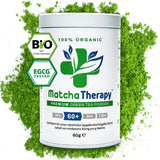 Matchaterapi 30+ | Ekologiskt Matcha-tepulver | 60 g | Med ett verifierat innehåll på minst 30 mg/g katekin EGCG | Stödjer immunförsvaret och energinivåer | Ceremoniell kvalitet | Grönt te från Japan