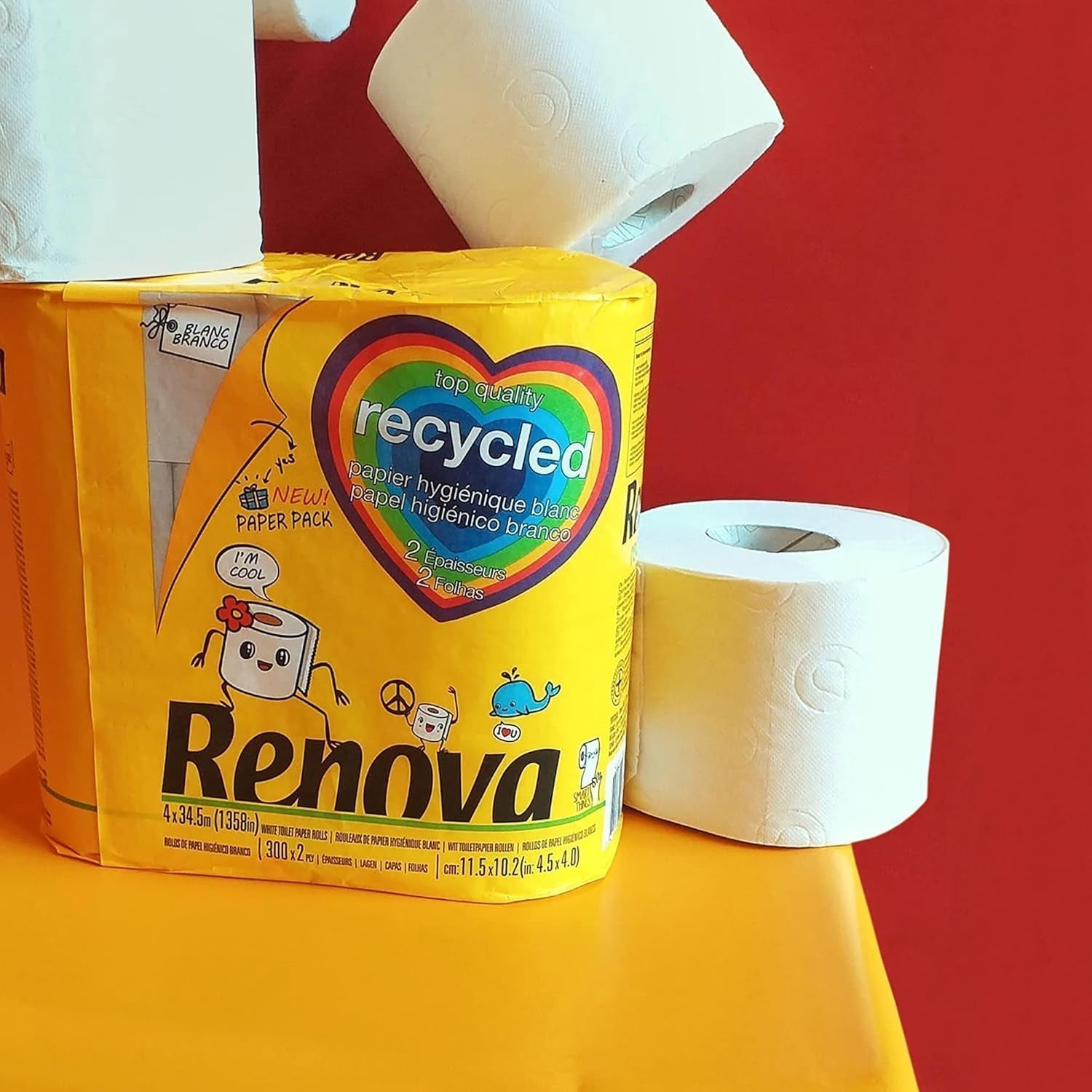 Renova toalettpapper - 1 st