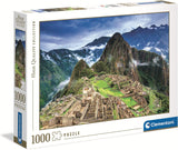 Clementoni 39604 Machu Picchu - 1000 pusselbitar från 9 år Färgglat pussel för vuxna med djärva färger Skicklighetsspel för hela familjen Trevlig presentidé Pussel Naty Shop Standardtitel