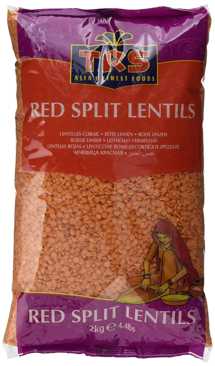 TRS - Röda linser - (1 X 2 KG)