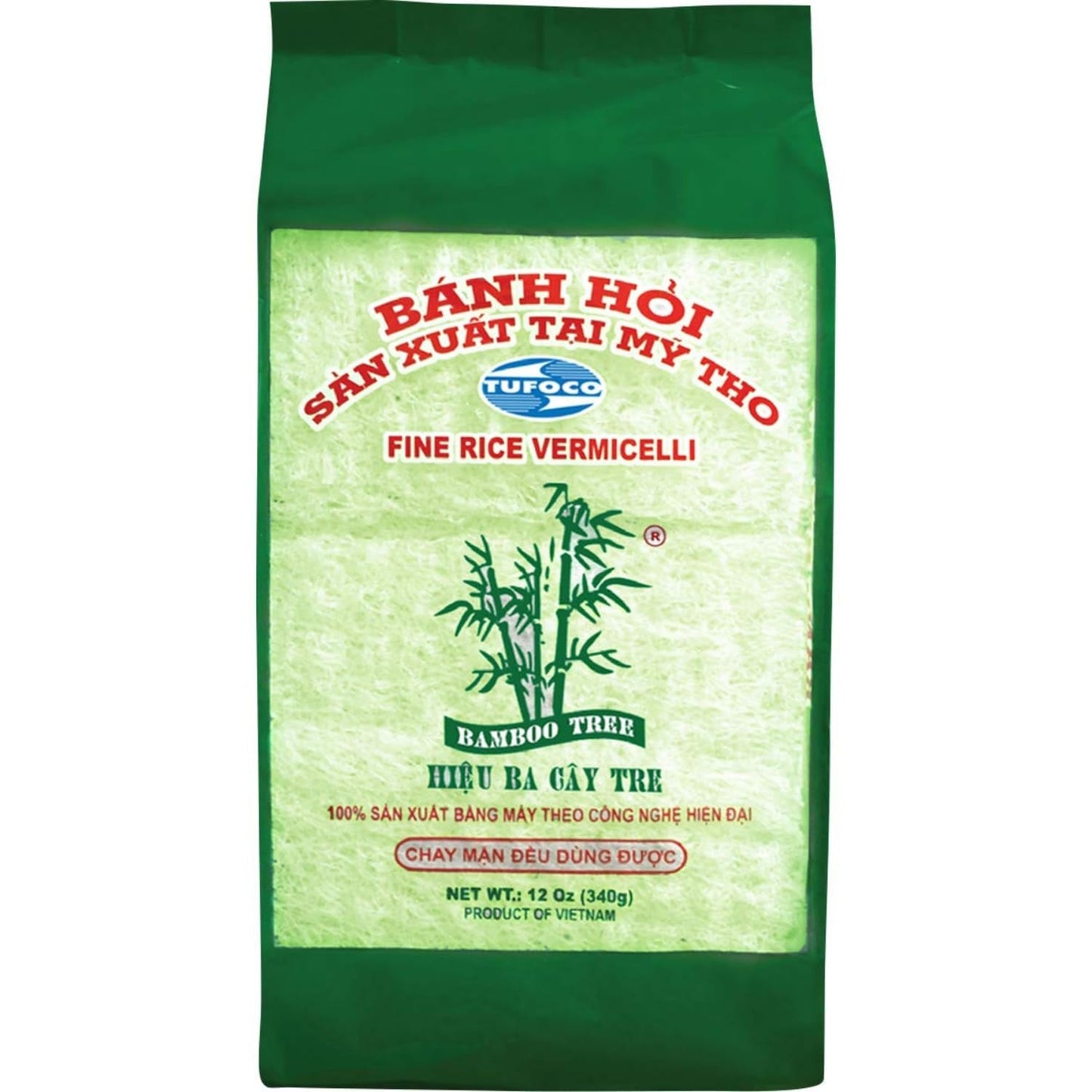 BAMBUTRÄD - Färsk ris vermicelli - 1 x 400g