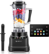 Blender AMZCHEF, 8 smarta menyer och 10 hastigheter, LCD-pekskärm Kök Naty Shop Schwarz