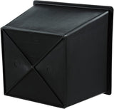 Dehner universalgryta, ca. 36 x 36 x 30 cm, plast, svart