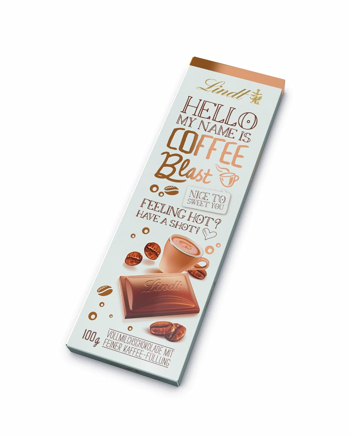 Lindt Choklad Golden Bunny | Den gyllene kaninen 100g | Påskharen Premium Mjölkchoklad | Påskchoklad | Gåva av choklad | Chokladkaninen | Påskharen