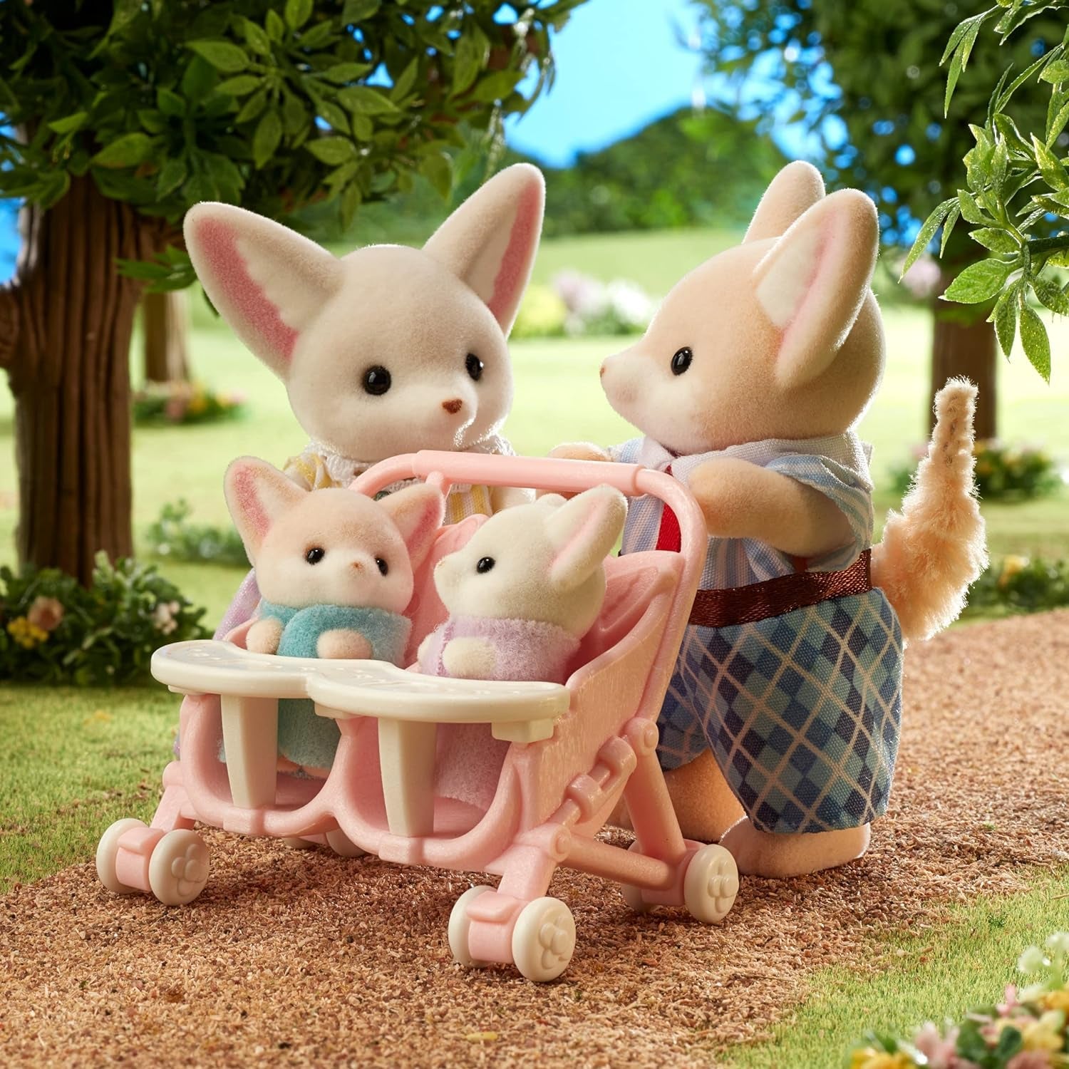 Sylvanian Familjer L5696 Desert Fox Family