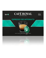 Espresso Forte 50 Pads för professionell Nespresso Machine - 7/10 Intensity - UTZ-zertifiziert & Espresso Decaffeinato 50 Pads för professionell Nespresso Machine - 7/10 Intensity
