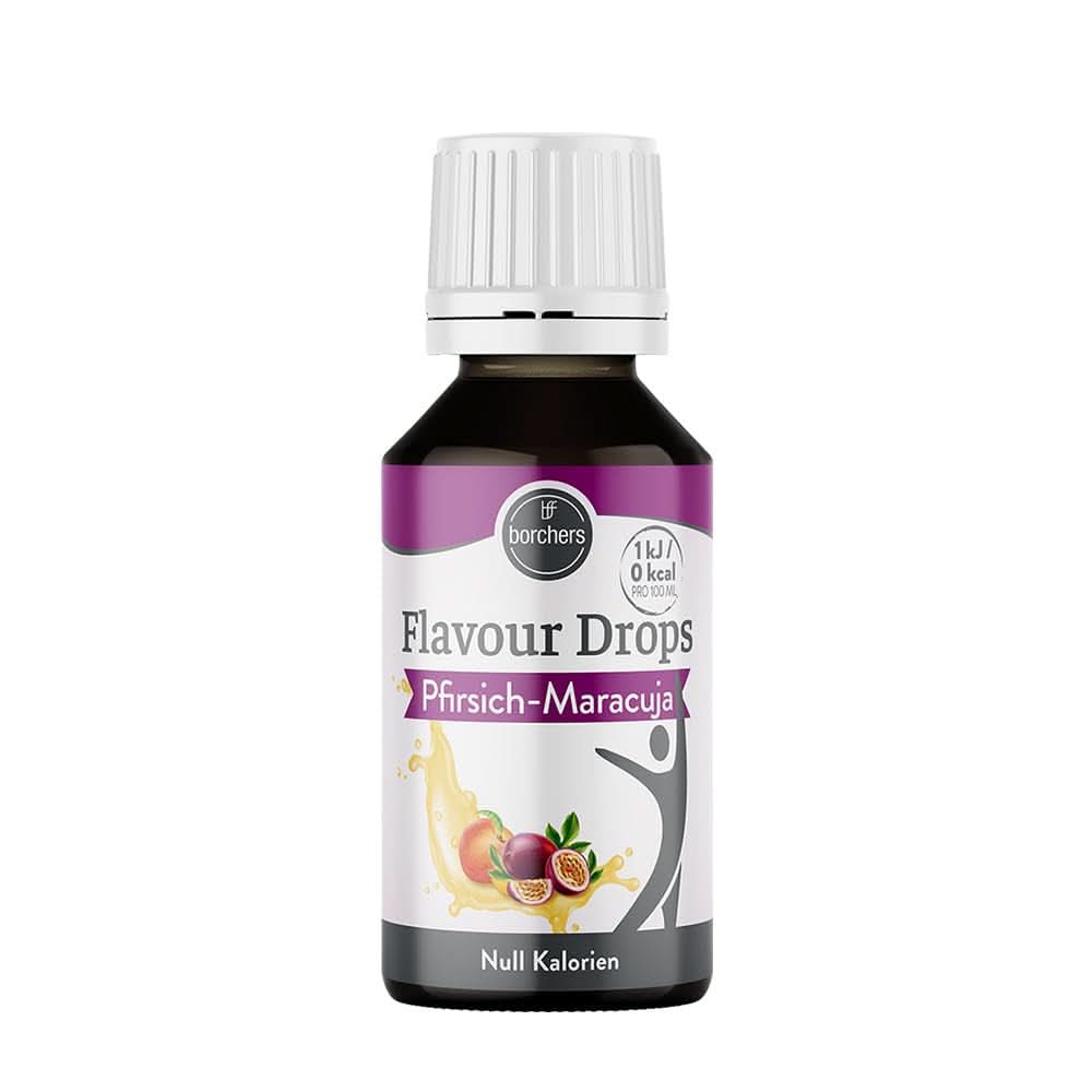 Borchers smakdroppar, Persika - passionsfrukt, 30 ml Aromas Naty Shop