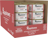 Applaws Premium naturligt våtfoder för katter, kyckling med anka i soppa, konserverad 70 g (24x70 g)