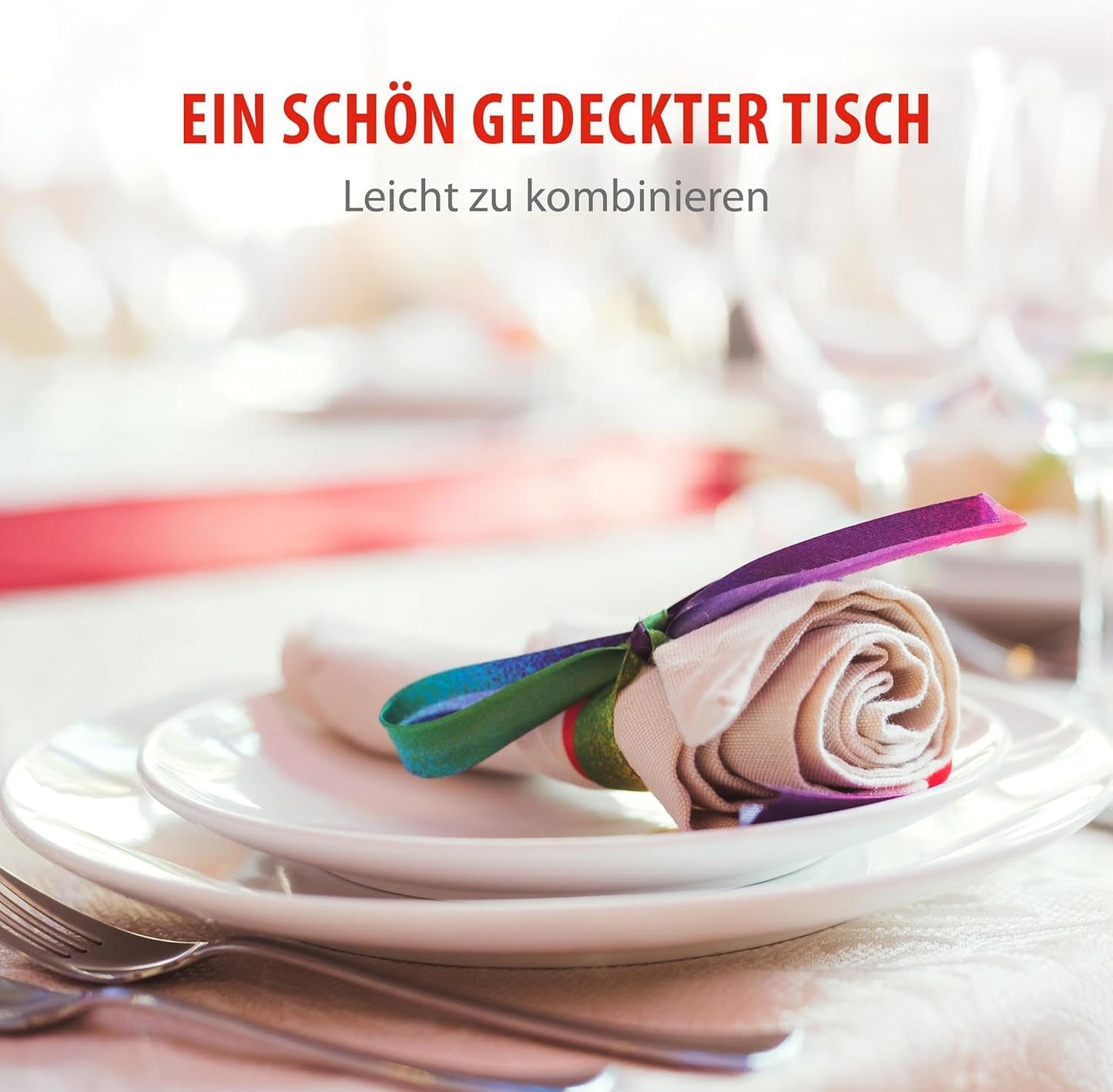alpina Geschirrset 8 Personen - 40-teiliges Steingut Geschirr - Teller Set mit Speiseteller, Schalen och Kaffeebecher - Camping Geschirr - Mikrowelle- und Spülmaschinengeeignet - Weiß