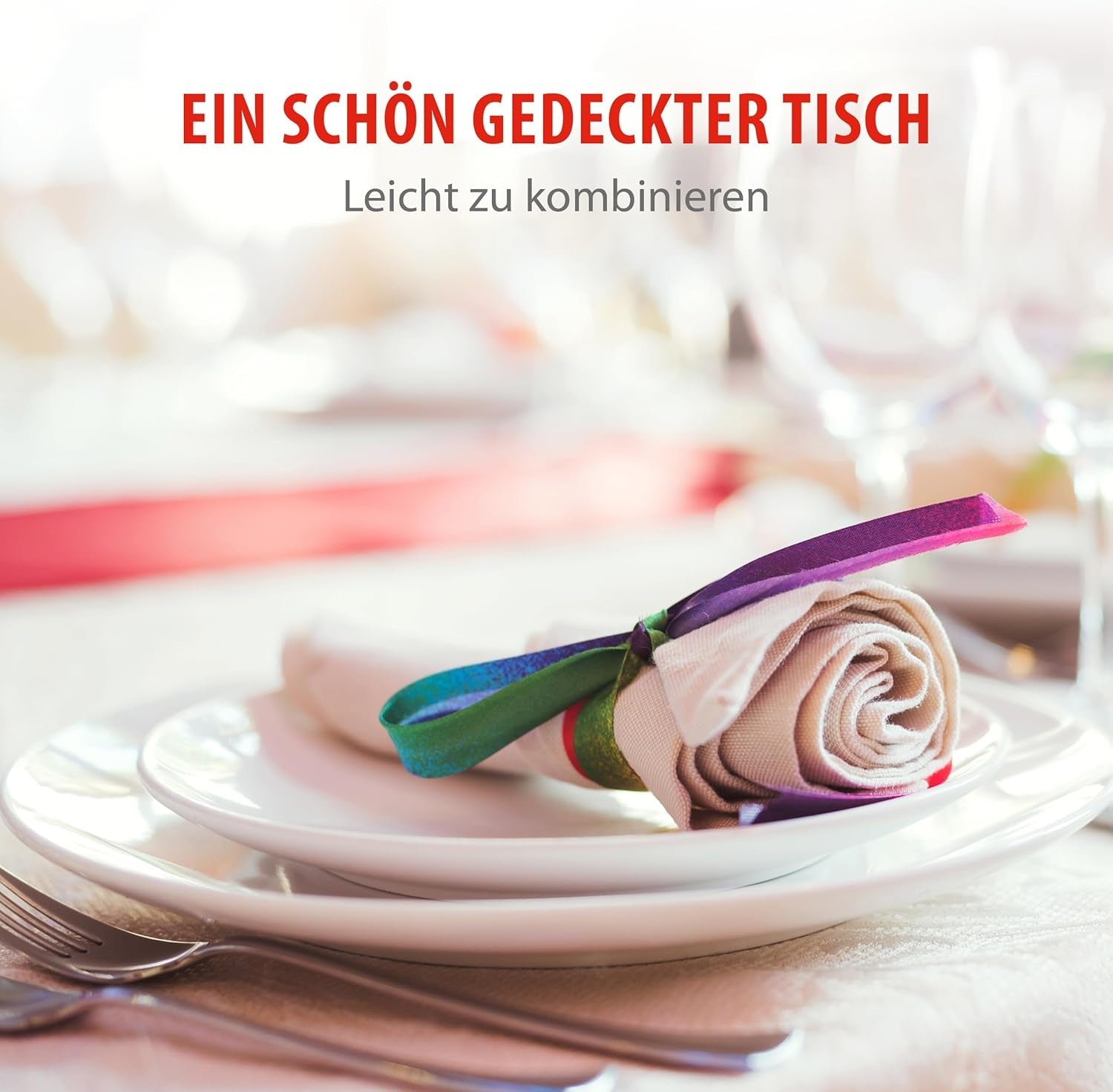 alpina Geschirrset 8 Personen - 40-teiliges Steingut Geschirr - Teller Set mit Speiseteller, Schalen och Kaffeebecher - Camping Geschirr - Mikrowelle- und Spülmaschinengeeignet - Weiß
