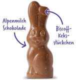 Milka Smiling Bunny Biscoff – delikat påskhare med choklad och bitar av Lotus Biscoff-kex – 95g