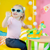 Bright Starts, leksaksratt, Lights & Colors Driver, med musik, billjud, blinkers, växelspak och mer Bebe Naty Shop Toys