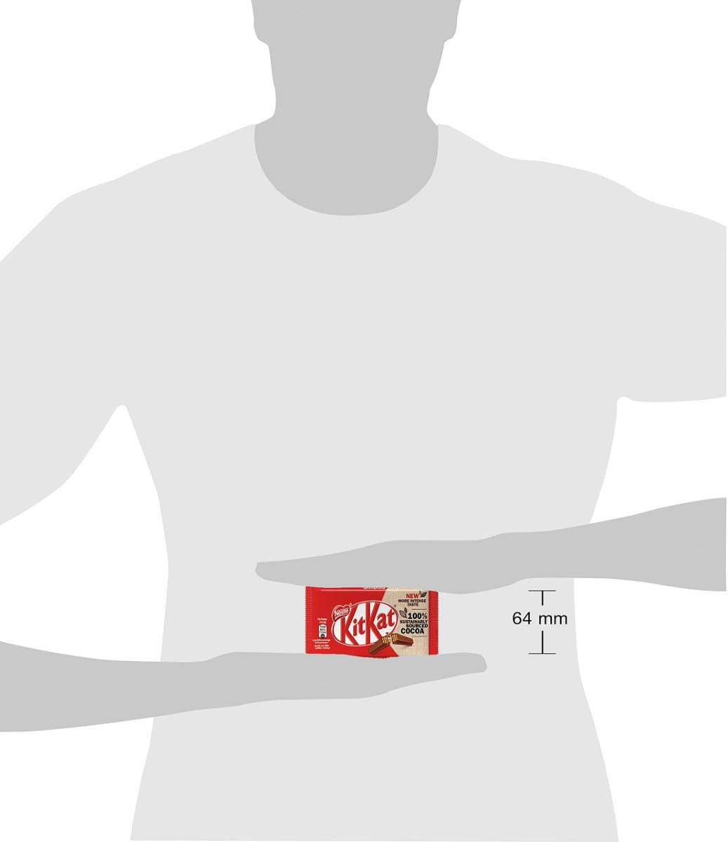 Nestlé Classic Chocolate Bars, Mjölkchoklad Crunchy Wafer Bars, förpackning med 48 (24 x 41,5 g)