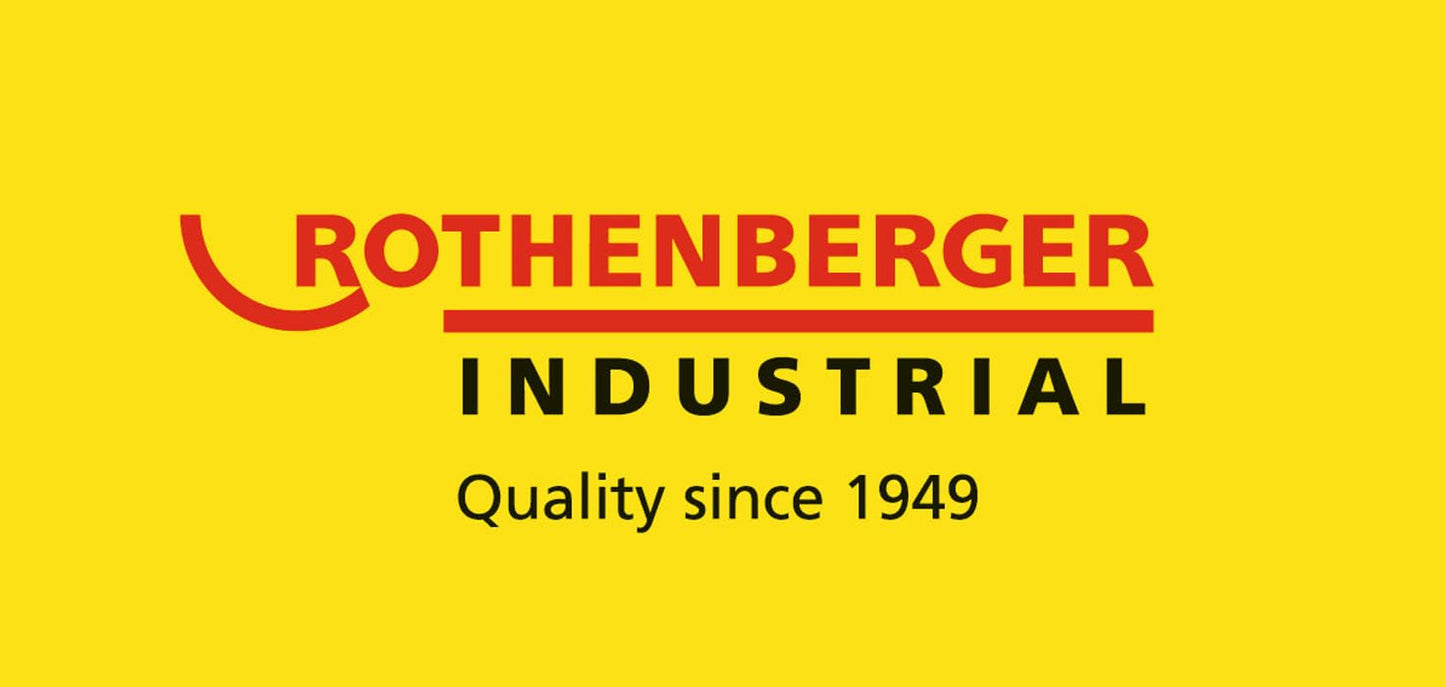 ROTHENBERGER industridubbelnippel - 2x G 3/8" L | För säker förlängning av propangaslangar 540255E