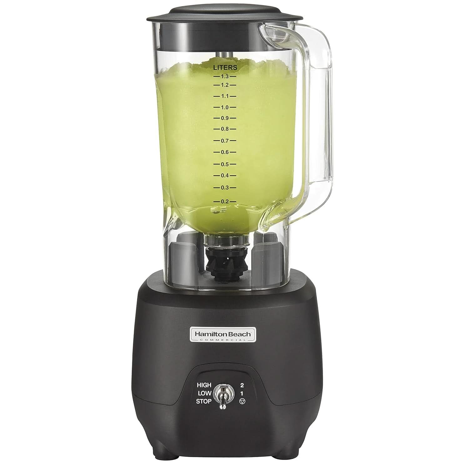 Hamilton Beach Commercial® 908®R Bar Mixer, HBB908R-CE, 1 HP, 1,3 L polykarbonatbehållare, 2 hastigheter, 220-240V, Black Kitchen Naty Shop