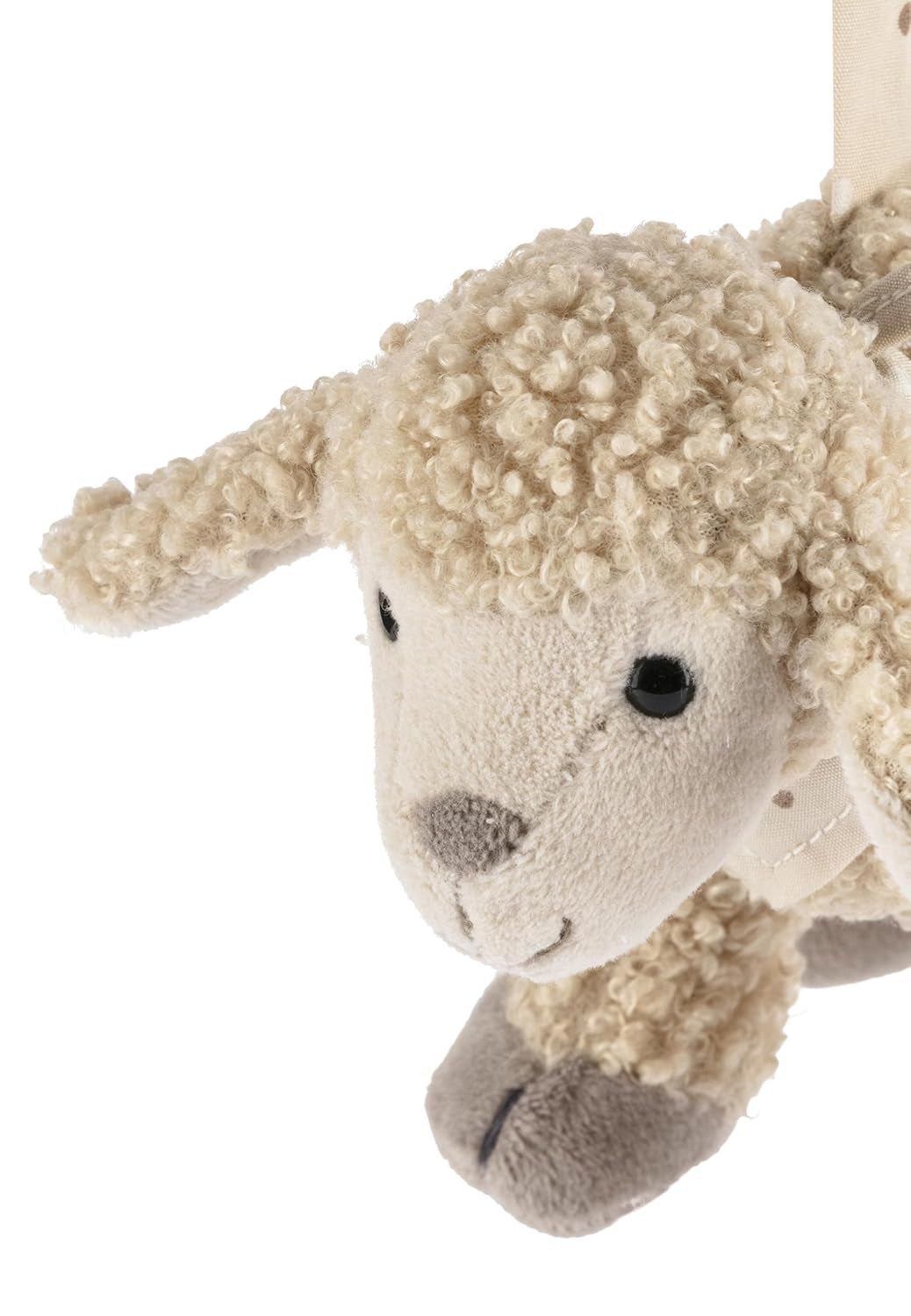 Sterntaler Flocke Fårleksakshänge - Mjukt tyg Barnvagnsleksak - Babyhängande leksak - Sand Färg Stjärnformad upphängning Lekbågehänge Bebe Toys Naty Shop