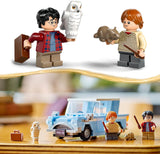 LEGO Harry Potter Flying Ford England Byggleksaksbil för barn Present för pojkar, flickor och alla fans från 7 år Set med 2 minifigurer inklusive Ron Weasley Rollspel 76424 Byggset Besuche den LEGO-Store
