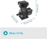 Bevattningssystem Gardena Micro-Drip Basic Unit 2000: Basenhet för tryckreduktion, vattenflöde ca. 2 000 l/h, snabb och enkel anslutningsteknik (1354-20)